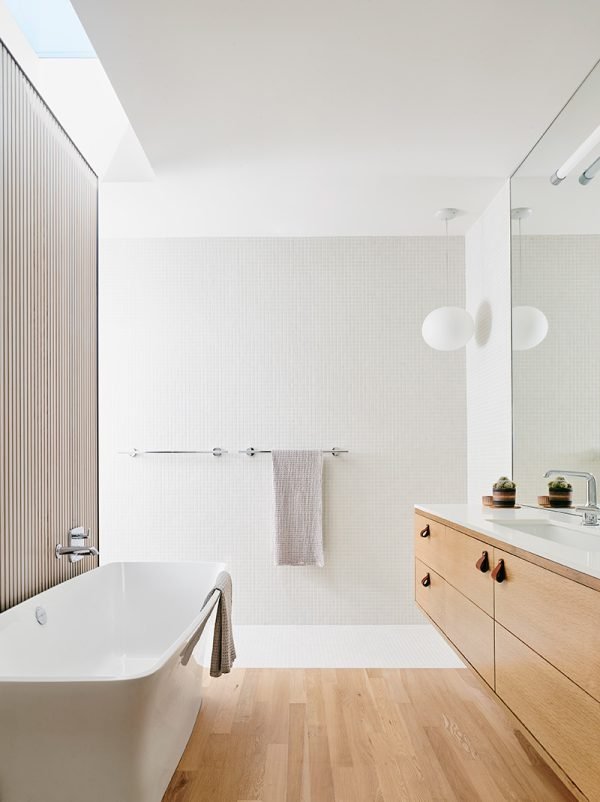 Modern minimal bathroom design