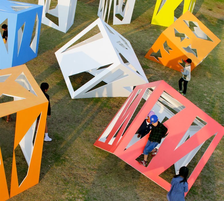 public art stargazing tea rooms Moriyuki Ochiai