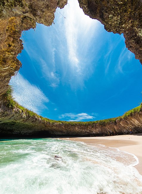 Marietas Island hidden beach Puerta Vallarta