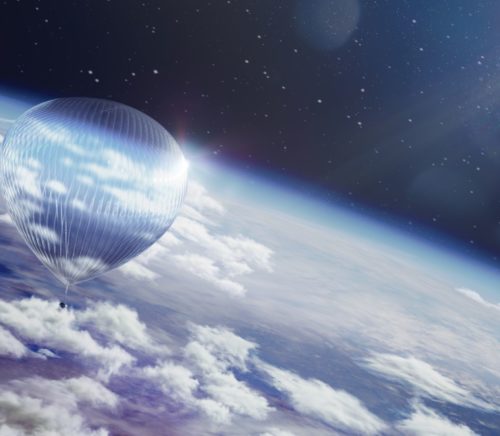 WV Stratospheric Balloon_Earth's Curvature