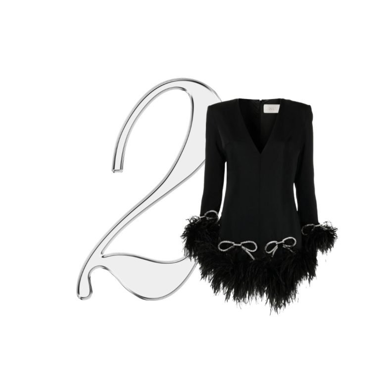 Feather Trend 2: LouLou Georgina Mini Dress
