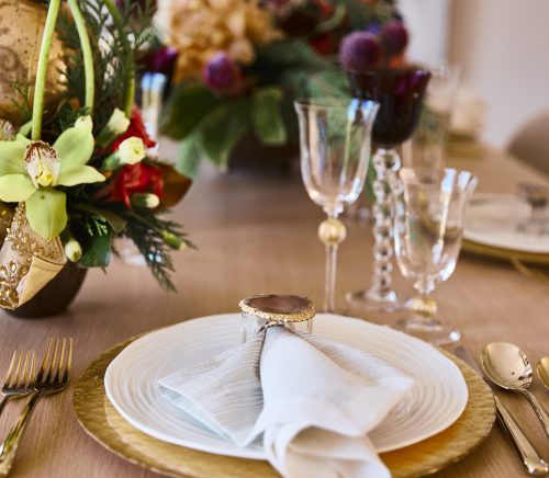 Holiday tablescape idea story hero image